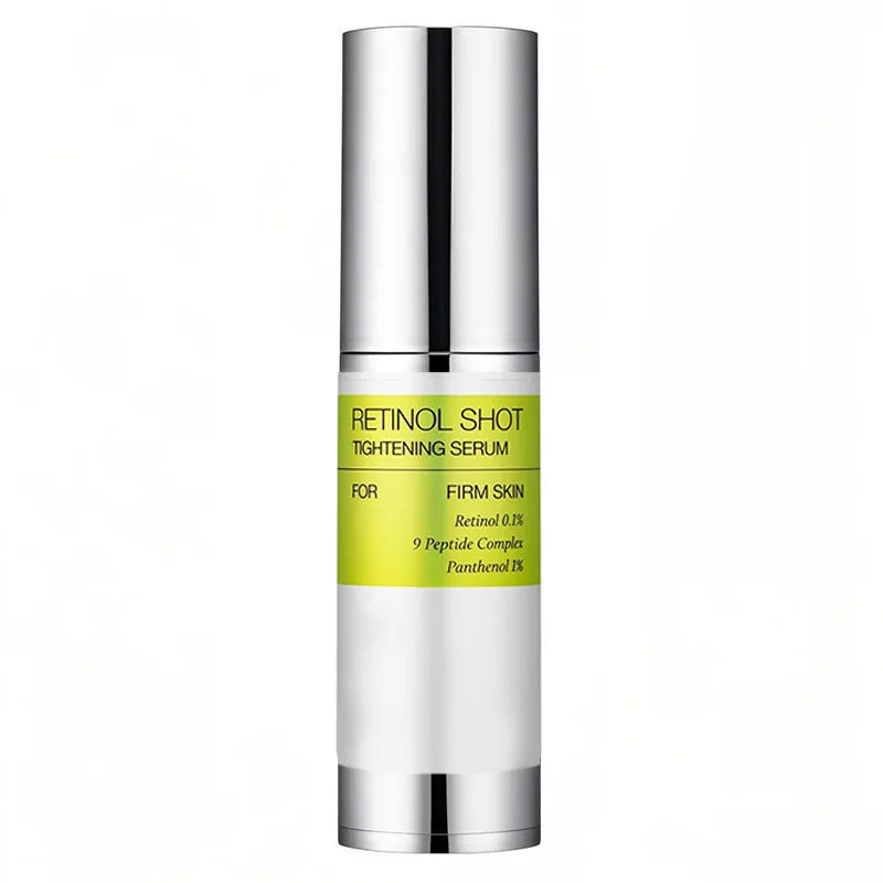 Korean Retinol Shot Tightening Facial Serum & Moisturizing Booster Eyes Cream, Facial Skin Firming Lifting,Reduce Fine Line