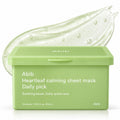 Maschere viso Abib Heartleaf Calming Sheet Mask Daily Pick 30 pezzi
