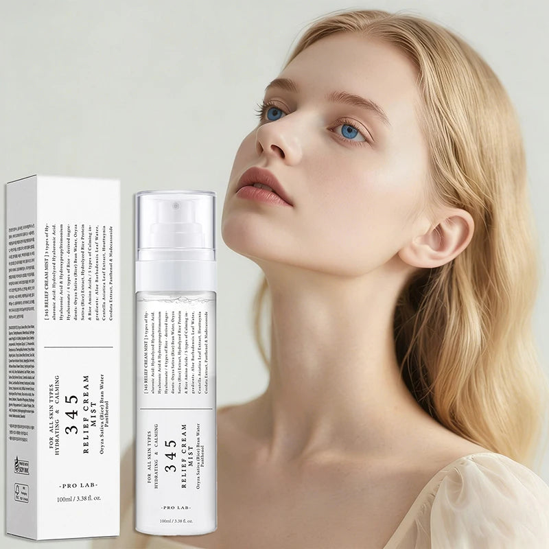 Brand 345 Face Cream Korean Skincare Skin-softening Moisturize FaceCream Gentle Repairing Suitable For Sensitive Skin Face Cream