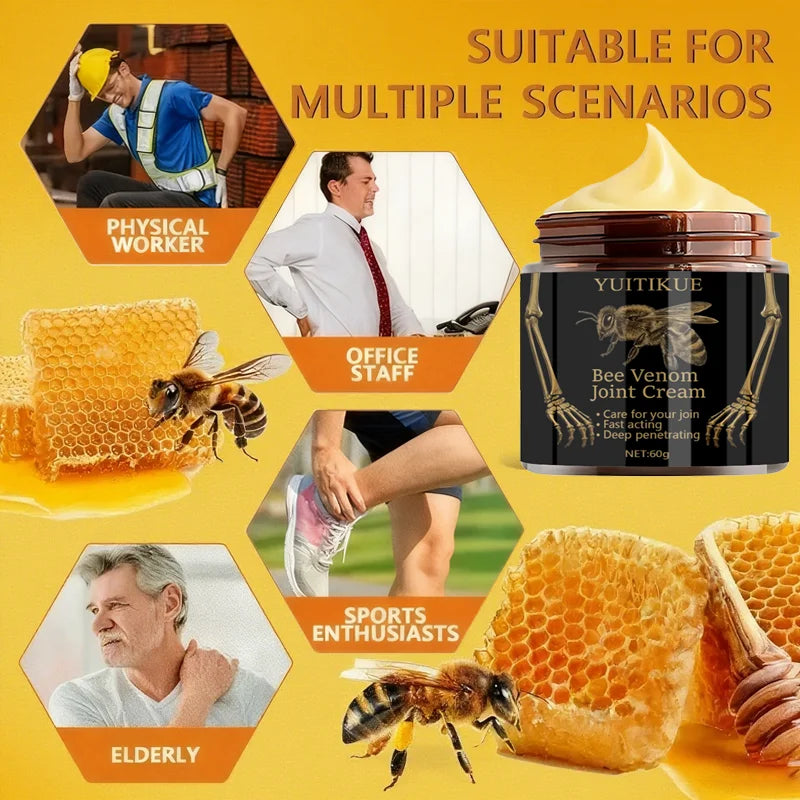 YUITIKUE Joint Care Cream Fast Acting Deep Penetrating Natural Muscle Care Daily Use For All Over Body Skin