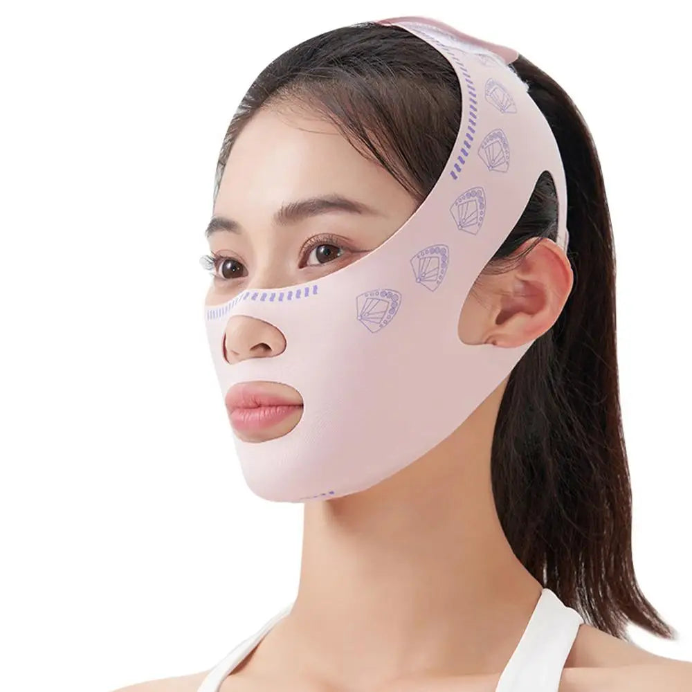 Fascia viso V-Shape per mento e guance rosa, foto 6