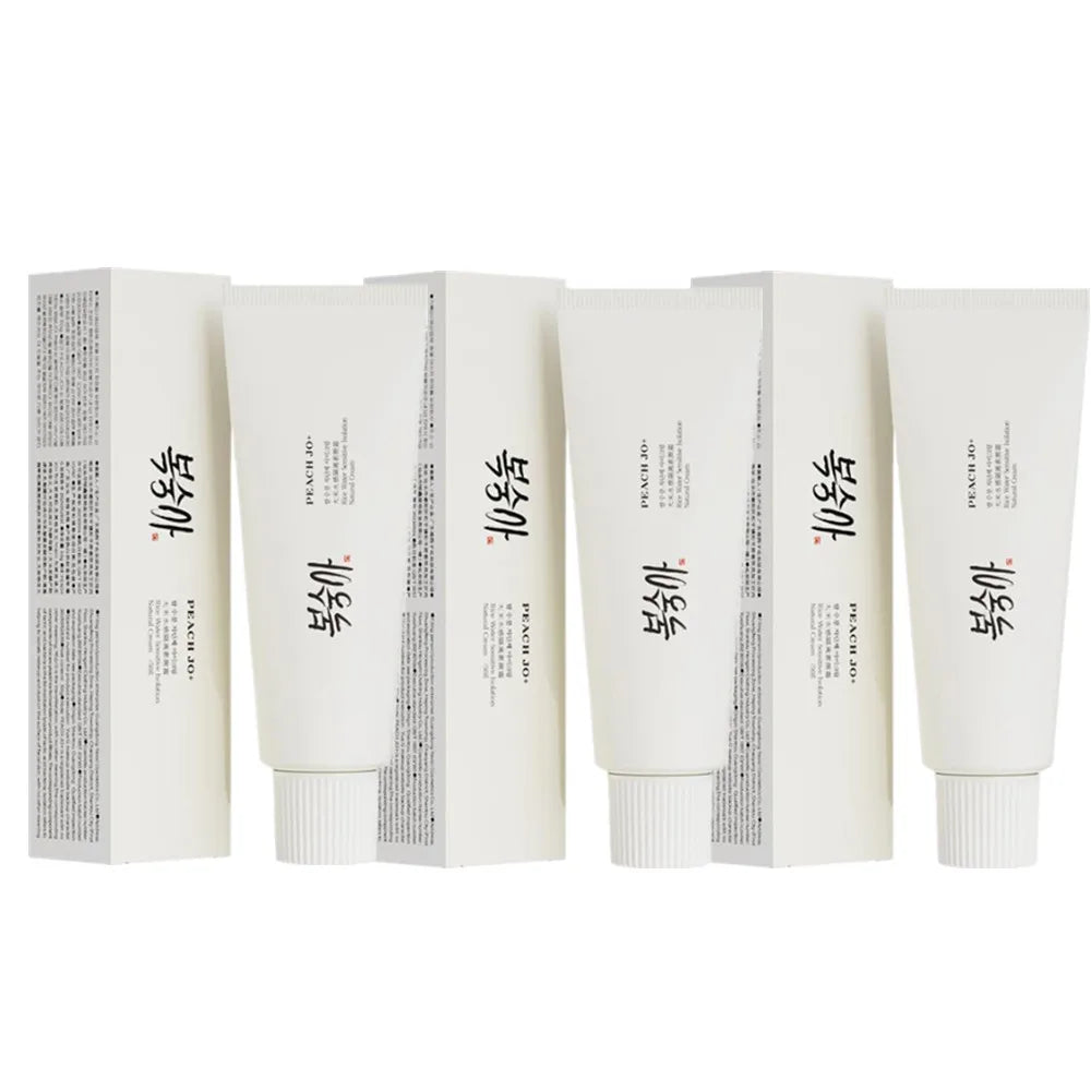 Korean Rice Extract Cream Spf50+ Hydrate Moisturizing Improve Dullness Even Out Brighten Skin Tone Last Light-feeling Concealer