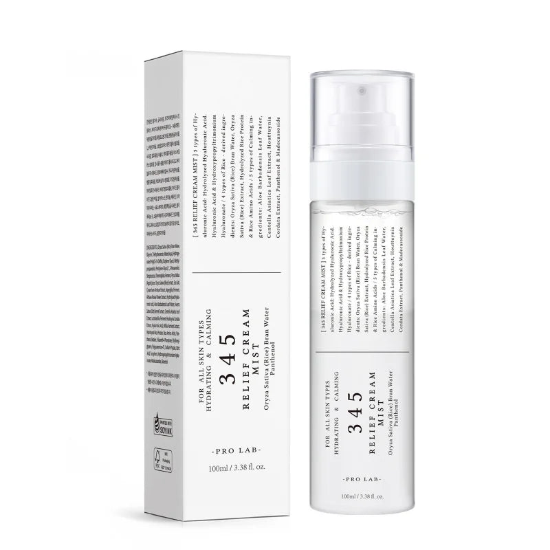 Brand 345 Face Cream Korean Skincare Skin-softening Moisturize FaceCream Gentle Repairing Suitable For Sensitive Skin Face Cream