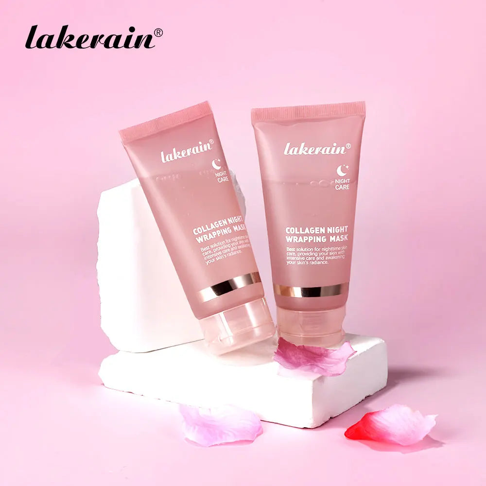 Korean Deep Collagen Mask Peel Off Mask Face Anti Wrinkle Lifting  Skin Care Masks Bio Pack Night Wrapping Woman Overnight Skin