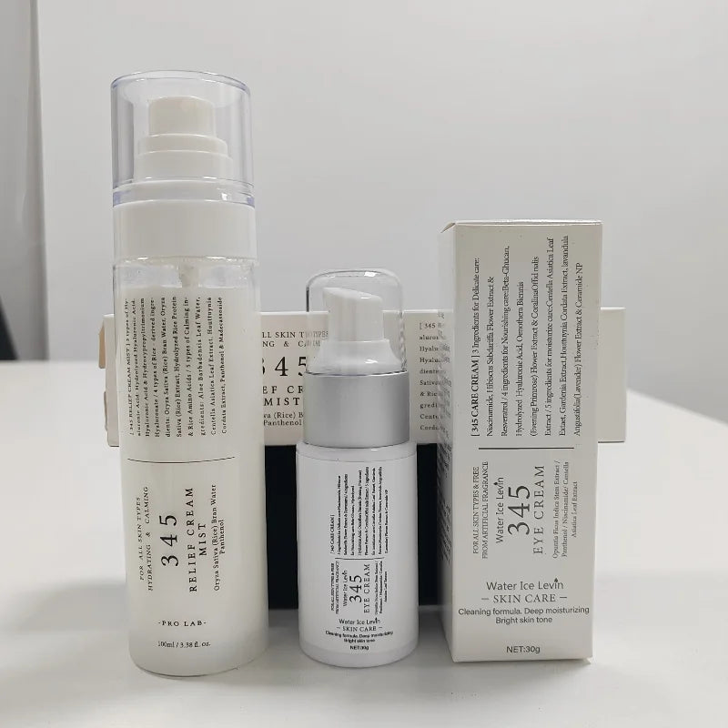 Brand 345 Face Cream Korean Skincare Skin-softening Moisturize FaceCream Gentle Repairing Suitable For Sensitive Skin Face Cream