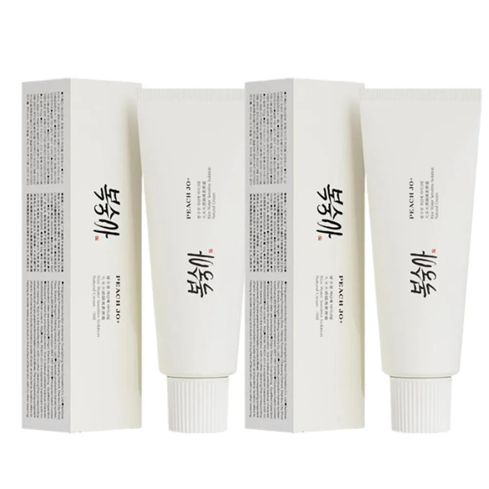 Korean Rice Extract Cream Spf50+ Hydrate Moisturizing Improve Dullness Even Out Brighten Skin Tone Last Light-feeling Concealer