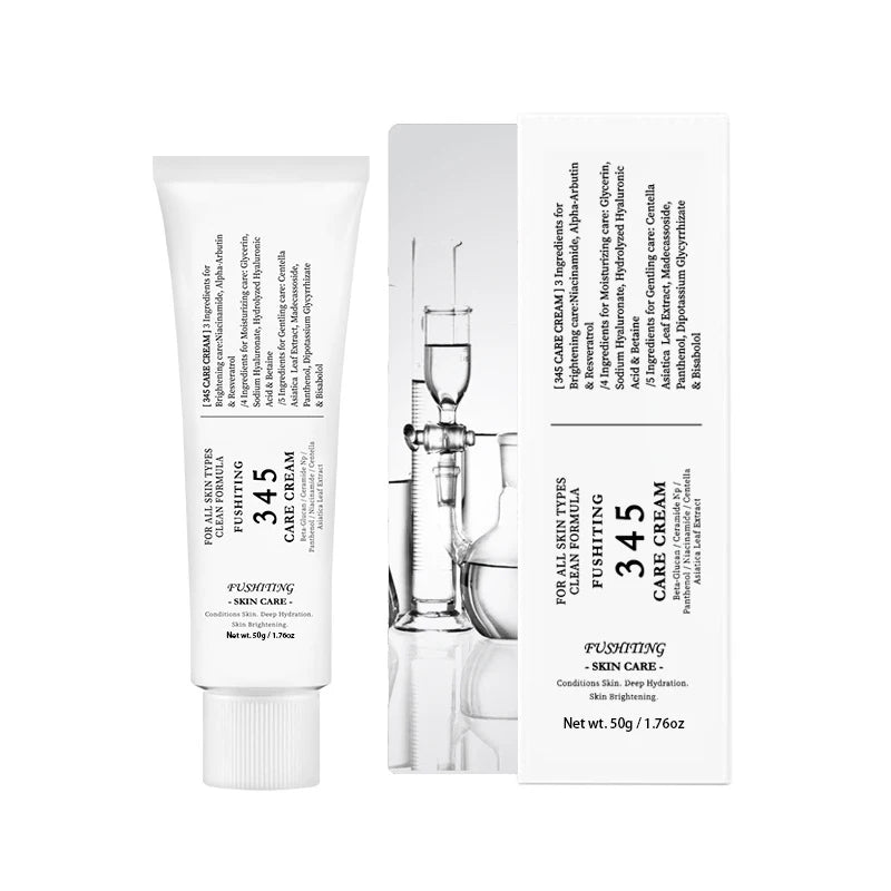 Brand 345 Face Cream Korean Skincare Skin-softening Moisturize FaceCream Gentle Repairing Suitable For Sensitive Skin Face Cream