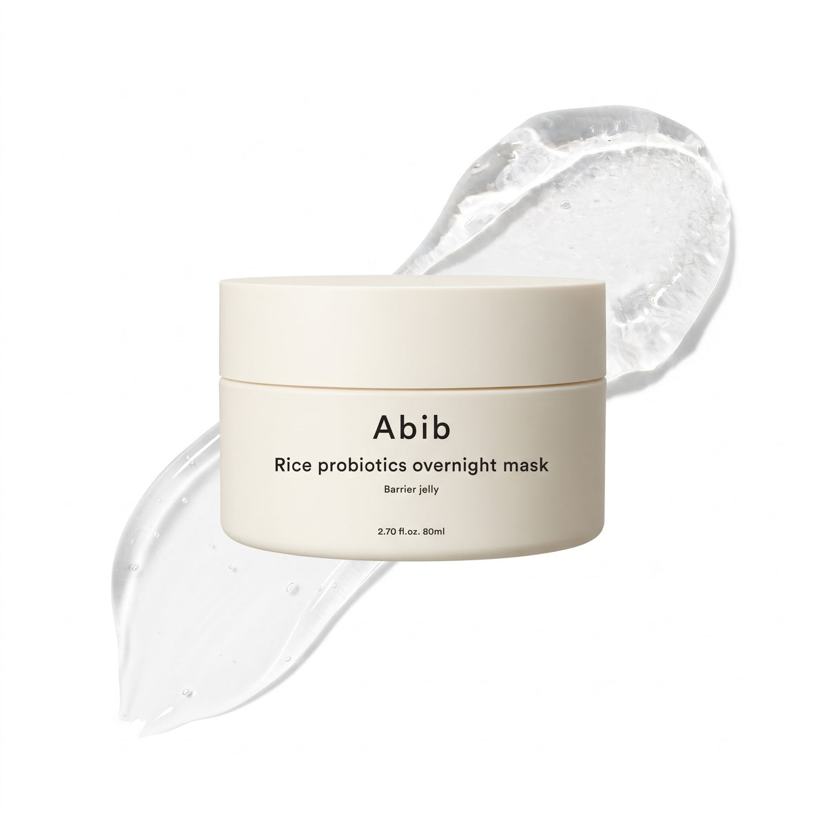 Maschera notte Abib Rice Probiotics Overnight Mask Barrier Jelly 80 ml