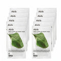 Maschere viso in tessuto Abib Mild Acidic pH Heartleaf Fit 10 pezzi