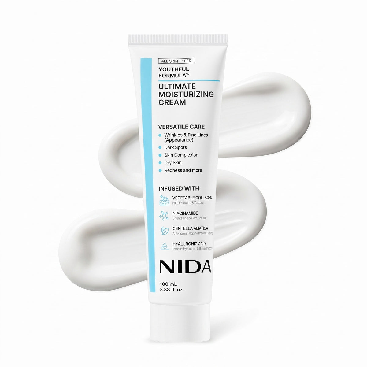 Crema viso idratante NIDA Youthful Formula Ultimate Moisturizing Cream 100 ml