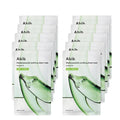 Maschere viso lenitive Abib Madecassoside Soothing Sheet Mask Essential Fit 10 pezzi
