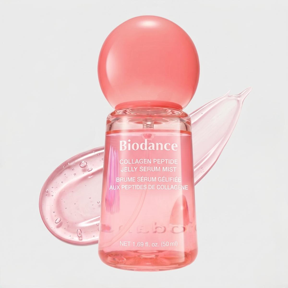 Siero spray viso al collagene Biodance Collagen Peptide Jelly Serum Mist 50 ml