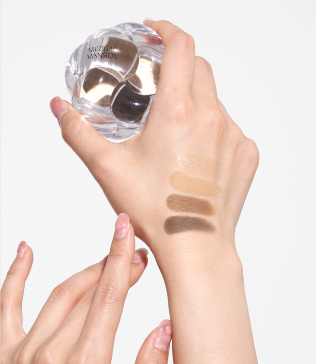 MUZIGAE MANSION Twist Pot Eye Palette, palette ombretti 4 colori, foto 8