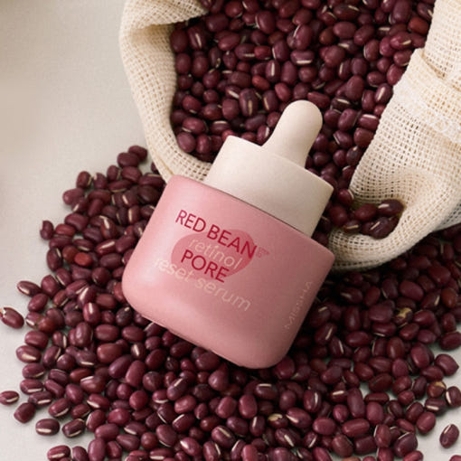 MISSHA Red Bean Retinol Pore Reset Serum, siero viso 30 ml, foto 3