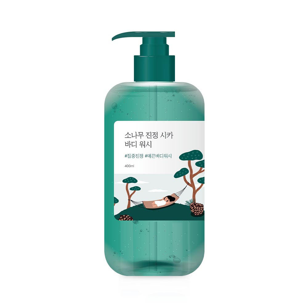 Round Lab Pine Calming Cica detergente corpo 400 ml, foto 2