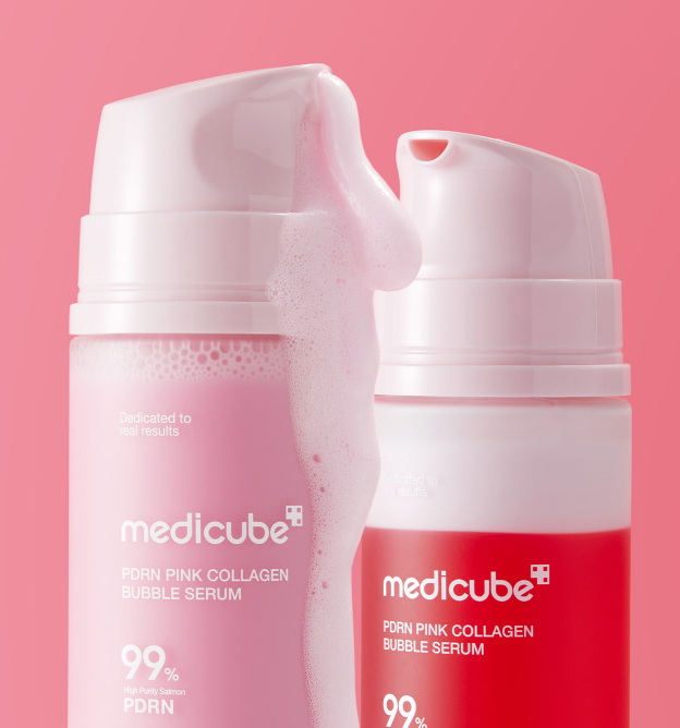 medicube PDRN Pink Collagen siero viso a bolle 95 ml, foto 3