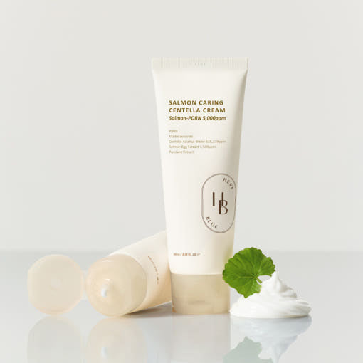 HEVEBLUE Salmon Caring Centella Cream – Crema viso idratante 100 ml, foto 1