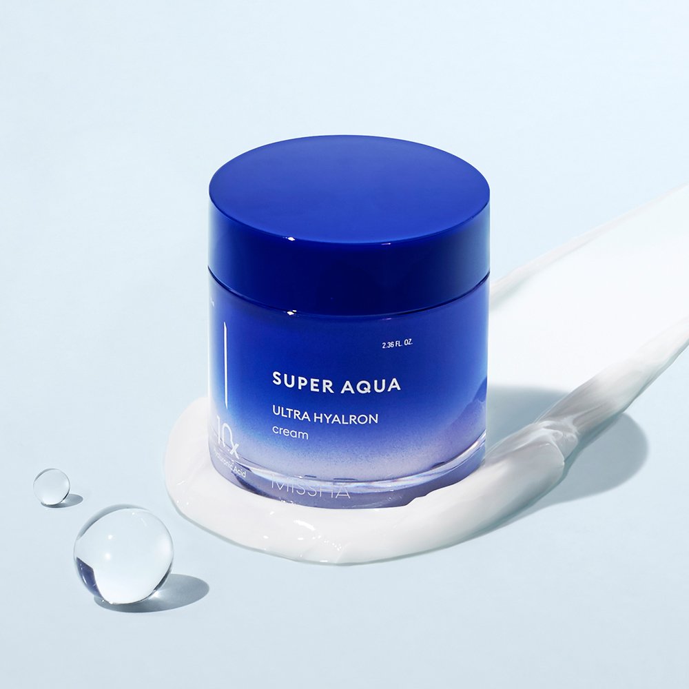 MISSHA Super Aqua Ultra Hyalron crema viso idratante 70 ml, foto 3