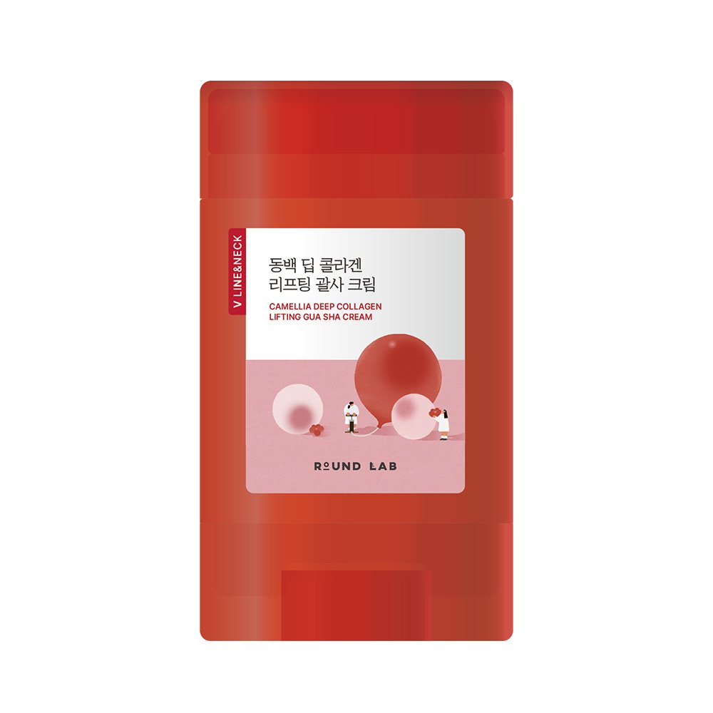 Round Lab Camellia Deep Collagen crema viso Gua Sha 60 ml, foto 1